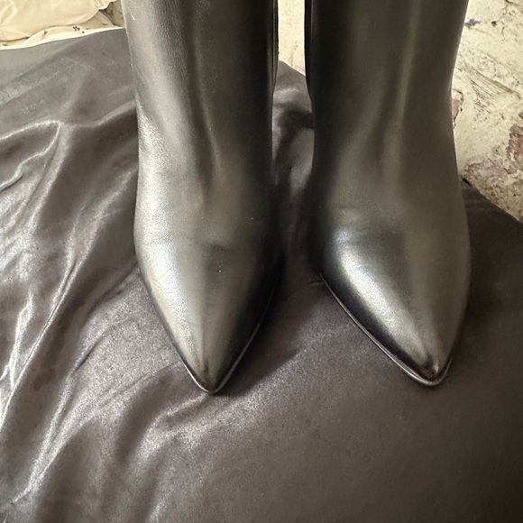 Albano Italian leather made in Italy heeled boots - Picture 4 of 6